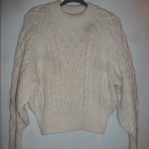 SALE!!! Cozy- H&M Soft Oversized Cable-knit Long raglan Sweater